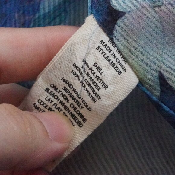 Soft Surroundings Cardigan Sweater Womens Petite Medium Floral Bird Print - Picture 6 of 11